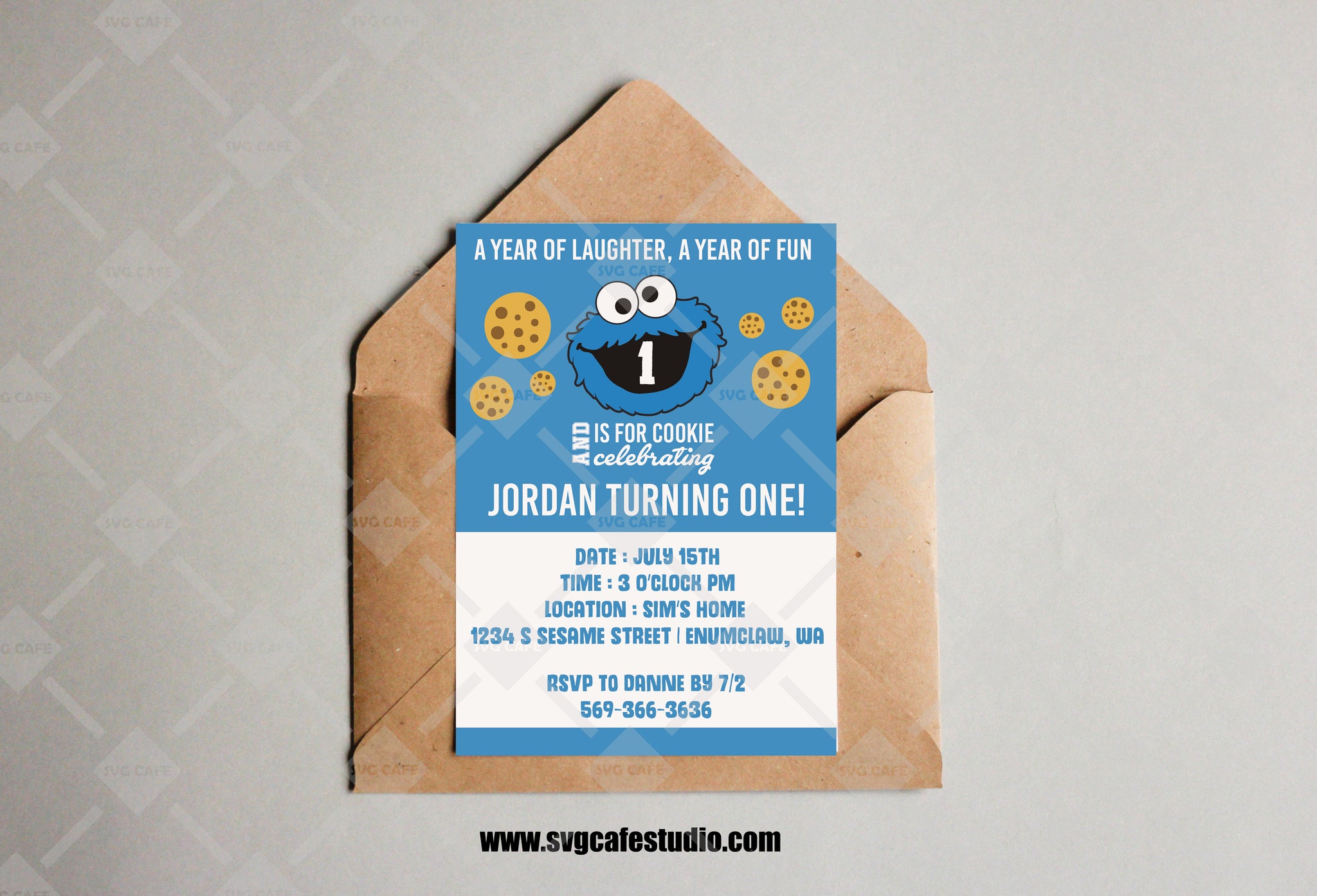Editable Birthday Invitation Template Printable Birthday Party Invitation Digital Kids Party Invite Template Invitation, Monster Invitation