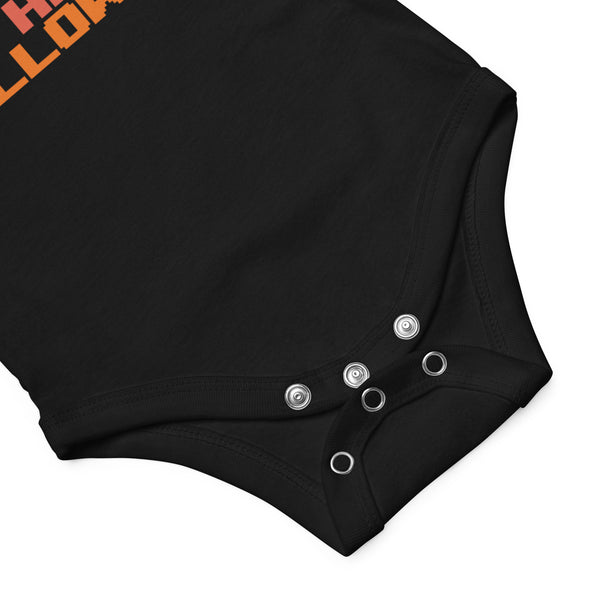 Infant Bodysuit, baby bodysuit, Baby HAPPY HALLOWEEN Tshirt, Fall, Autumn, Halloween, fun halloween Rompers, trendy halloween