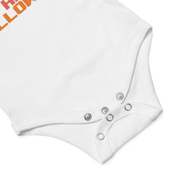 Infant Bodysuit, baby bodysuit, Baby HAPPY HALLOWEEN Tshirt, Fall, Autumn, Halloween, fun halloween Rompers, trendy halloween