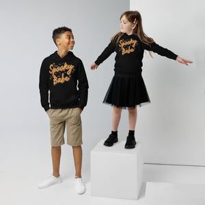 Kids eco hoodie, halloween sweatshirt, boys halloween hoodie, Spooky Babe toddler sweatshirt, pumpkin boys sweatshirt, youth halloween sweater