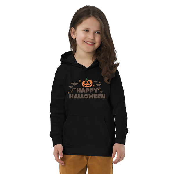 Kids eco hoodie, Spooky Little Babe, Little halloween, Halloween for Kids, Kids Hoodie halloween