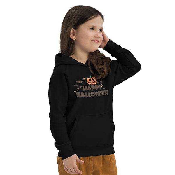 Kids eco hoodie, Spooky Little Babe, Little halloween, Halloween for Kids, Kids Hoodie halloween