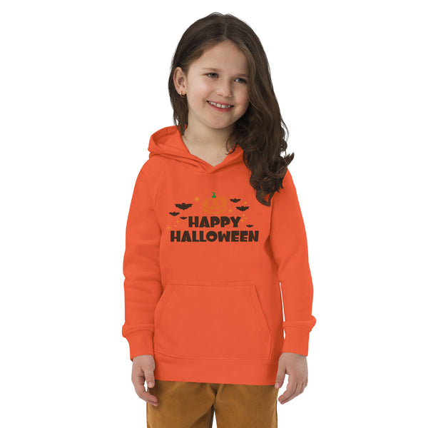 Kids eco hoodie, Spooky Little Babe, Little halloween, Halloween for Kids, Kids Hoodie halloween