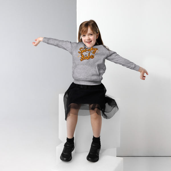 Kids eco hoodie, halloween sweatshirt, boys halloween hoodie, Spooky Babe toddler sweatshirt, pumpkin boys sweatshirt, youth halloween sweater