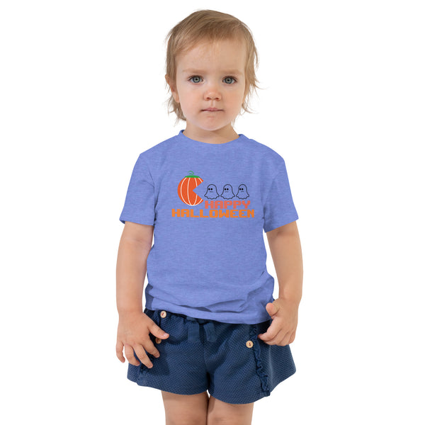 Toddler Short Sleeve Tee, Happy Halloween V.2 T-shirt, Halloween T-shirt For Kids, Unisex