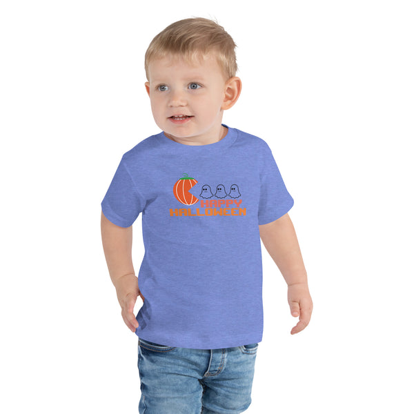 Toddler Short Sleeve Tee, Happy Halloween V.2 T-shirt, Halloween T-shirt For Kids, Unisex