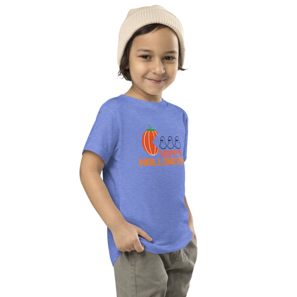 Toddler Short Sleeve Tee, Happy Halloween V.2 T-shirt, Halloween T-shirt For Kids, Unisex