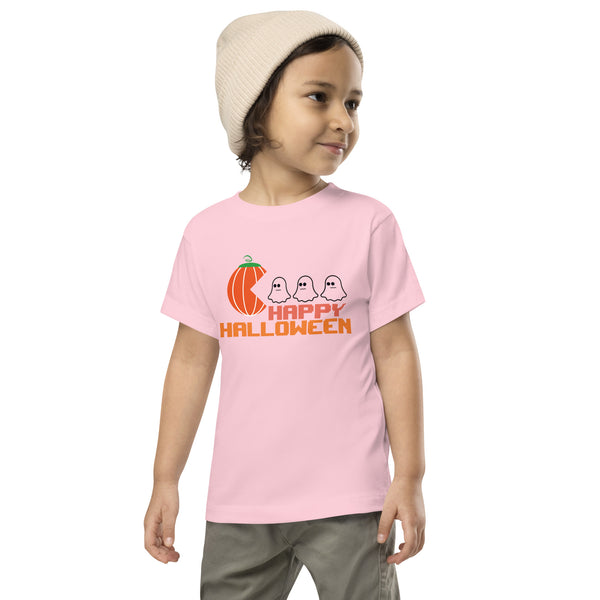 Toddler Short Sleeve Tee, Happy Halloween V.2 T-shirt, Halloween T-shirt For Kids, Unisex