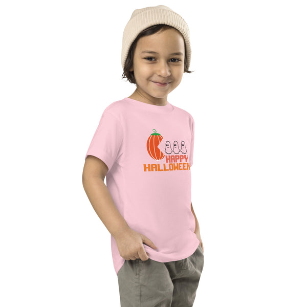 Toddler Short Sleeve Tee, Happy Halloween V.2 T-shirt, Halloween T-shirt For Kids, Unisex