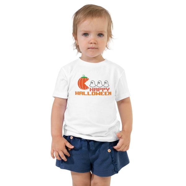 Toddler Short Sleeve Tee, Happy Halloween V.2 T-shirt, Halloween T-shirt For Kids, Unisex