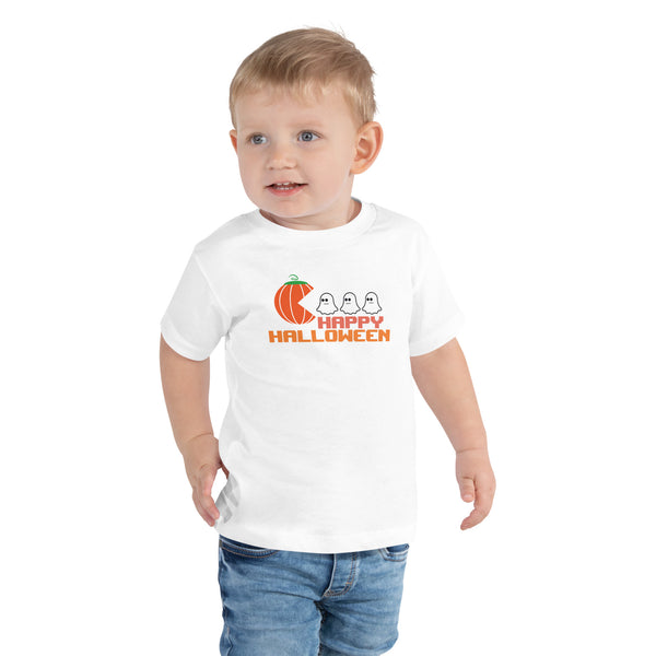 Toddler Short Sleeve Tee, Happy Halloween V.2 T-shirt, Halloween T-shirt For Kids, Unisex