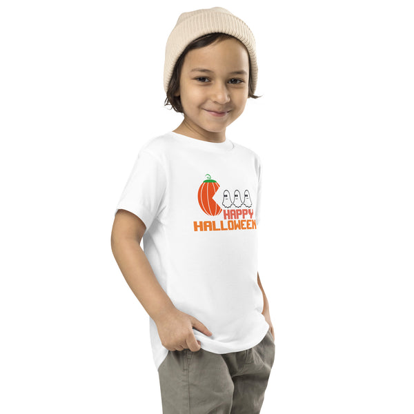 Toddler Short Sleeve Tee, Happy Halloween V.2 T-shirt, Halloween T-shirt For Kids, Unisex