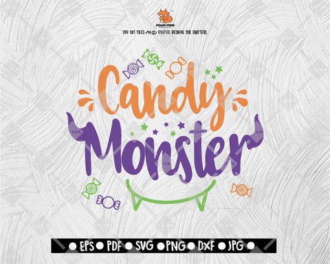 Candy Monster svg, Kids Halloween svg, Boy Halloween Shirt svg file, Candy svg, Girl Halloween svg, Boy Halloween svg, Funny Children svg