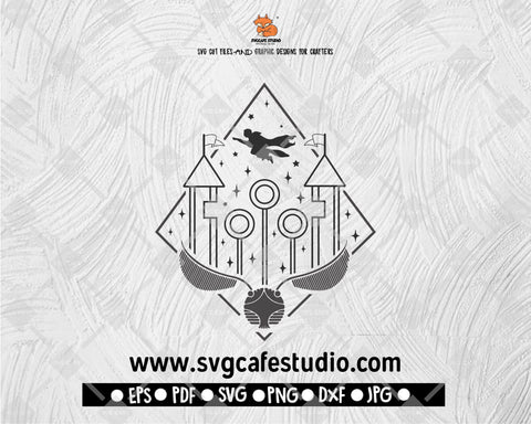 Golden snitch, Wizardry School Alumni svg, Broom svg, Wizard Svg, Halloween Svg, Witchy Svg File, Svg Files for Cricut