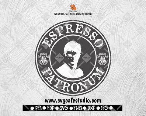 Starbucks Espresso Patronum Svg, Starbucks Logo Svg, Halloween Svg, Starbucks Svg File