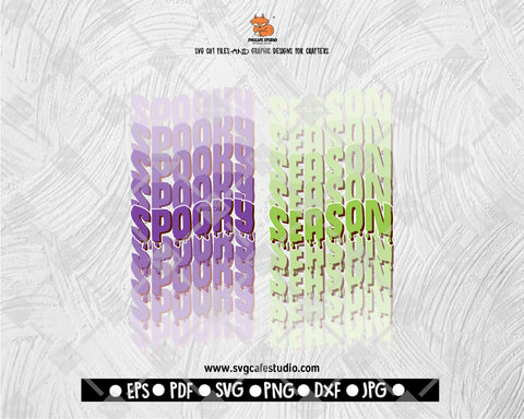 Spooky season svg, halloween svg, halloween shirt svg, spooky svg, fall svg, trick or treat svg, horror svg, Png Dxf Cut files