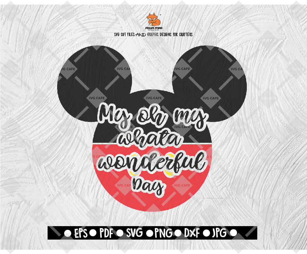 Magic Kingdom Disney Club Mickey Mouse SVG Pan Disney Digital File Download