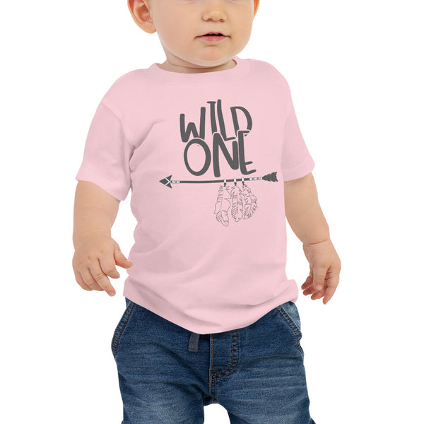 Wild One Baby Jersey Short Sleeve Tee