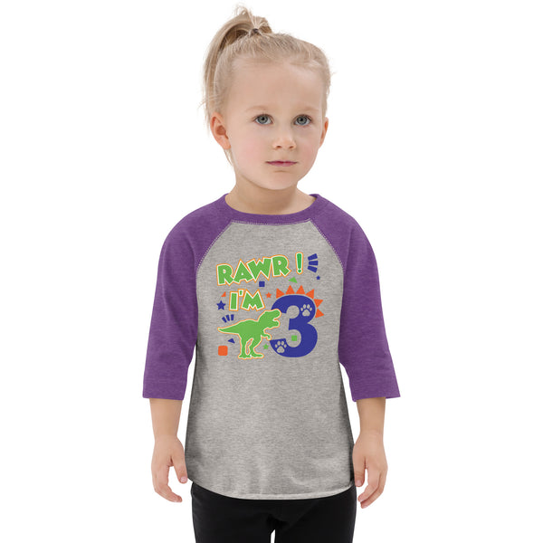 Rawr I'm 4 SVG, Fourth Birthday Dinosaur, Dino Number Four Birthday, Hear me Roar, Stomp Chomp Rawr, T-Rex PartyToddler baseball shirt