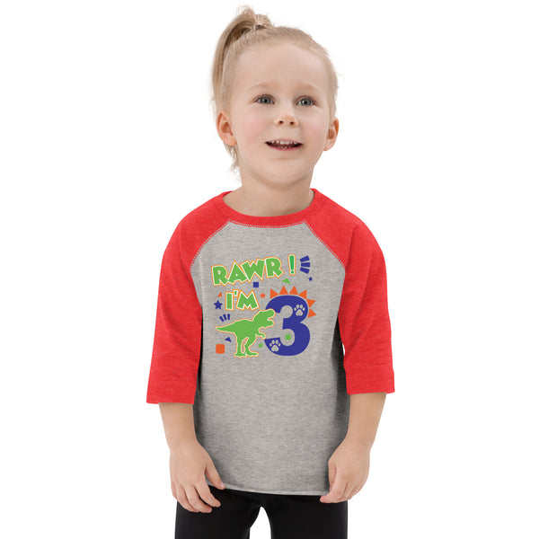 Rawr I'm 4 SVG, Fourth Birthday Dinosaur, Dino Number Four Birthday, Hear me Roar, Stomp Chomp Rawr, T-Rex PartyToddler baseball shirt