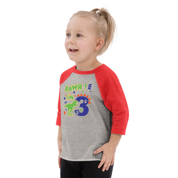 Rawr I'm 4 SVG, Fourth Birthday Dinosaur, Dino Number Four Birthday, Hear me Roar, Stomp Chomp Rawr, T-Rex PartyToddler baseball shirt