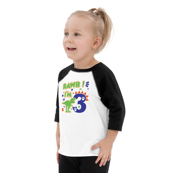 Rawr I'm 4 SVG, Fourth Birthday Dinosaur, Dino Number Four Birthday, Hear me Roar, Stomp Chomp Rawr, T-Rex PartyToddler baseball shirt
