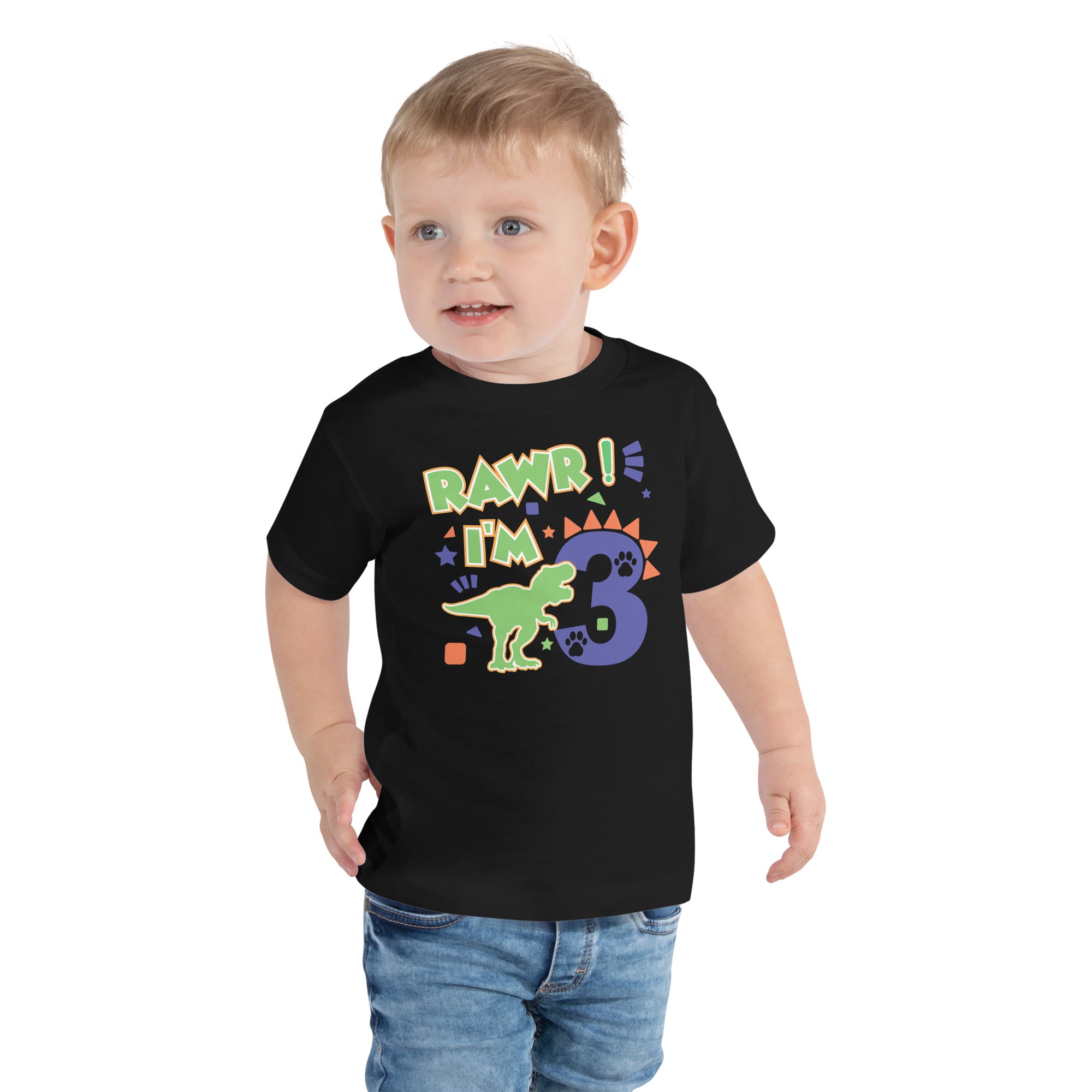 Rawr I'm 4 SVG + PNG | Fourth Birthday Dinosaur svg, Dino Number Four Birthday, Hear me Roar, Stomp Chomp Rawr, T-Rex Party, Toddler Short Sleeve Tee