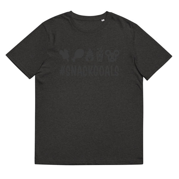 Unisex organic cotton t-shirt, Snack Goals Disney Mickey Minnie Disneyworld Disney Family Matching Shirt, Group Shirt, Birthday Shirt, Matching Family Shirt