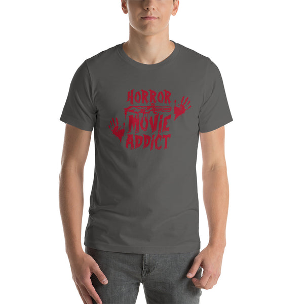 Horror Movie Addict Unisex T-shirt, Graphic Tee, Unisex Shirt, Women and Men T-shirts, Mom Shirt, Gift T-shirt, T-shirt