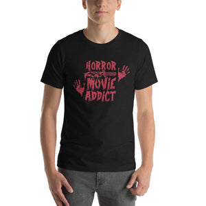 Horror Movie Addict Unisex T-shirt, Graphic Tee, Unisex Shirt, Women and Men T-shirts, Mom Shirt, Gift T-shirt, T-shirt