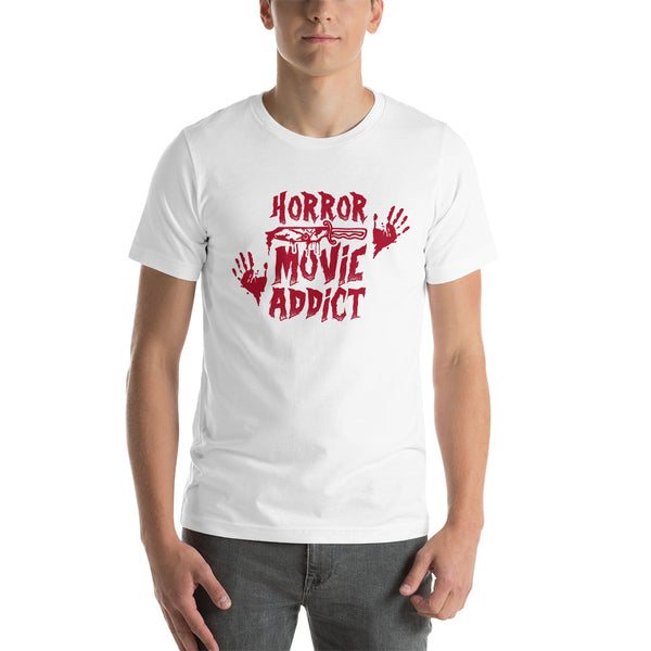 Horror Movie Addict Unisex T-shirt, Graphic Tee, Unisex Shirt, Women and Men T-shirts, Mom Shirt, Gift T-shirt, T-shirt